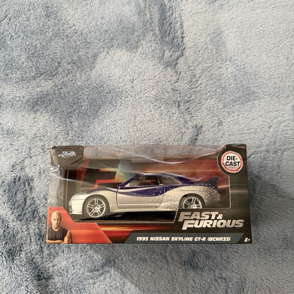 Jada Toys Diecast Fast & Furious 1995 Nissan Skyline GT-R ( BCNR33 )